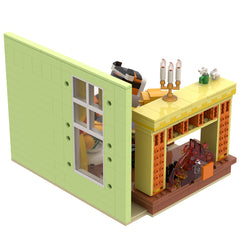 921PCS Calvin And Hobbs In House MOC Building Block Bricks |MocPixel