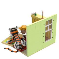 921PCS Calvin And Hobbs In House MOC Building Block Bricks |MocPixel