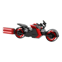 76PCS Tron: Are-Light Cycle MOC Building Block Bricks |MocPixel
