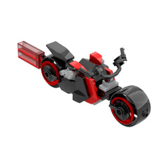 76PCS Tron: Are-Light Cycle MOC Building Block Bricks |MocPixel