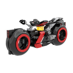 574PCS Tron: Are Lightcycle MOC Building Block Bricks |MocPixel