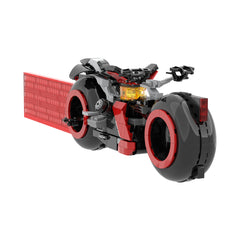 574PCS Tron: Are Lightcycle MOC Building Block Bricks |MocPixel