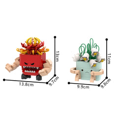 423PCS Anger and Sorrow MOC Building Block Bricks |MocPixel