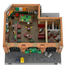 2547PCS Paddy'S Pub，It'S Always Sun In Philadelphia MOC Building Block Bricks |MocPixel