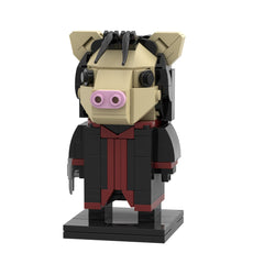 205PCS Pig Mask-SAW MOC Building Block Bricks |MocPixel