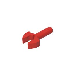 Bar 1L with Clip #48729 Bar 1L with Clip #48729 - 10-Red Lego Block Sets Alternative