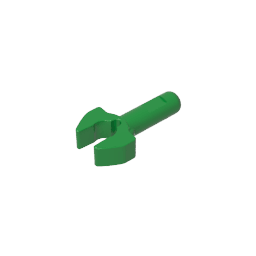 Bar 1L with Clip #48729 Bar 1L with Clip #48729 - 40-Green Lego Block Sets Alternative
