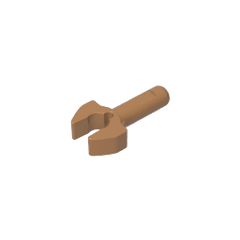 Bar 1L with Clip #48729 Bar 1L with Clip #48729 - 84-Medium Dark Flesh Lego Block Sets Alternative