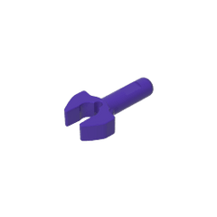 Bar 1L with Clip #48729 Bar 1L with Clip #48729 - 60-Dark Purple Lego Block Sets Alternative