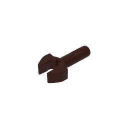 Bar 1L with Clip #48729 Bar 1L with Clip #48729 - 82-Dark Brown Lego Block Sets Alternative