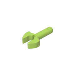 Bar 1L with Clip #48729 Bar 1L with Clip #48729 - 42-Lime Lego Block Sets Alternative