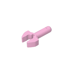 Bar 1L with Clip #48729 Bar 1L with Clip #48729 - 11-Bright Pink Lego Block Sets Alternative
