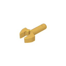 Bar 1L with Clip #48729 Bar 1L with Clip #48729 - 37-Bright Gold Lego Block Sets Alternative