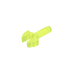 Bar 1L with Clip #48729 Bar 1L with Clip #48729 - 141-Trans Neon Green Lego Block Sets Alternative