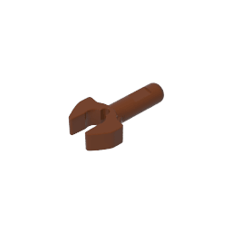Bar 1L with Clip #48729 Bar 1L with Clip #48729 - 81-Reddish Brown Lego Block Sets Alternative