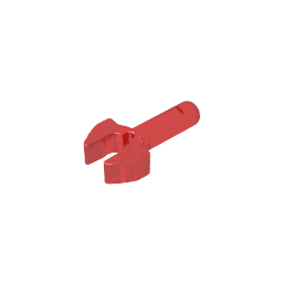 Bar 1L with Clip #48729 Bar 1L with Clip #48729 - 110-Trans Red Lego Block Sets Alternative