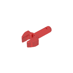 Bar 1L with Clip #48729 Bar 1L with Clip #48729 - 110-Trans Red Lego Block Sets Alternative