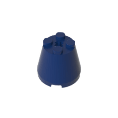 Cone 3 x 3 x 2 #6233 Cone 3 x 3 x 2 #6233 - 55-Dark Blue Lego Block Sets Alternative