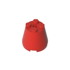 Cone 3 x 3 x 2 #6233 Cone 3 x 3 x 2 #6233 - 10-Red Lego Block Sets Alternative