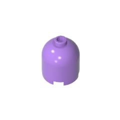 Brick Round 2 x 2 x 1 2/3 Dome Top [Undetermined Stud] #30151 Brick Round 2 x 2 x 1 2/3 Dome Top [Undetermined Stud] #30151 - 62-Medium Lavender Lego Block Sets Alternative