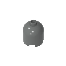 Brick Round 2 x 2 x 1 2/3 Dome Top [Undetermined Stud] #30151 Brick Round 2 x 2 x 1 2/3 Dome Top [Undetermined Stud] #30151 - 72-Dark Bluish Gray Lego Block Sets Alternative