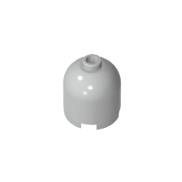 Brick Round 2 x 2 x 1 2/3 Dome Top [Undetermined Stud] #30151 Brick Round 2 x 2 x 1 2/3 Dome Top [Undetermined Stud] #30151 - 71-Light Bluish Gray Lego Block Sets Alternative