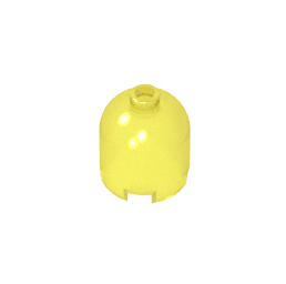 Brick Round 2 x 2 x 1 2/3 Dome Top [Undetermined Stud] #30151 Brick Round 2 x 2 x 1 2/3 Dome Top [Undetermined Stud] #30151 - 130-Trans Yellow Lego Block Sets Alternative