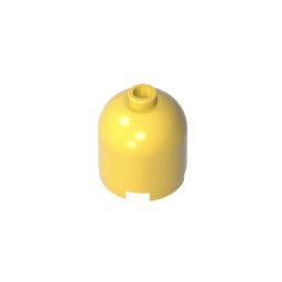 Brick Round 2 x 2 x 1 2/3 Dome Top [Undetermined Stud] #30151 Brick Round 2 x 2 x 1 2/3 Dome Top [Undetermined Stud] #30151 - 30-Yellow Lego Block Sets Alternative