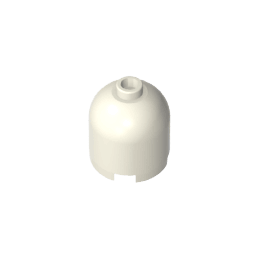 Brick Round 2 x 2 x 1 2/3 Dome Top [Undetermined Stud] #30151 Brick Round 2 x 2 x 1 2/3 Dome Top [Undetermined Stud] #30151 - 90-White Lego Block Sets Alternative