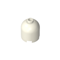 Brick Round 2 x 2 x 1 2/3 Dome Top [Undetermined Stud] #30151 Brick Round 2 x 2 x 1 2/3 Dome Top [Undetermined Stud] #30151 - 90-White Lego Block Sets Alternative