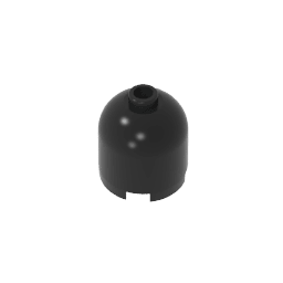Brick Round 2 x 2 x 1 2/3 Dome Top [Undetermined Stud] #30151 Brick Round 2 x 2 x 1 2/3 Dome Top [Undetermined Stud] #30151 - 80-Black Lego Block Sets Alternative