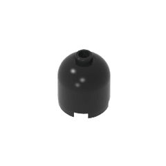 Brick Round 2 x 2 x 1 2/3 Dome Top [Undetermined Stud] #30151 Brick Round 2 x 2 x 1 2/3 Dome Top [Undetermined Stud] #30151 - 80-Black Lego Block Sets Alternative