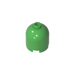 Brick Round 2 x 2 x 1 2/3 Dome Top [Undetermined Stud] #30151 Brick Round 2 x 2 x 1 2/3 Dome Top [Undetermined Stud] #30151 - 43-Bright Green Lego Block Sets Alternative
