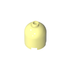 Brick Round 2 x 2 x 1 2/3 Dome Top [Undetermined Stud] #30151 Brick Round 2 x 2 x 1 2/3 Dome Top [Undetermined Stud] #30151 - 33-Bright Light Yellow Lego Block Sets Alternative