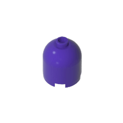Brick Round 2 x 2 x 1 2/3 Dome Top [Undetermined Stud] #30151 Brick Round 2 x 2 x 1 2/3 Dome Top [Undetermined Stud] #30151 - 60-Dark Purple Lego Block Sets Alternative