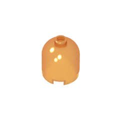 Brick Round 2 x 2 x 1 2/3 Dome Top [Undetermined Stud] #30151 Brick Round 2 x 2 x 1 2/3 Dome Top [Undetermined Stud] #30151 - 120-Trans Orange Lego Block Sets Alternative