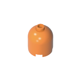 Brick Round 2 x 2 x 1 2/3 Dome Top [Undetermined Stud] #30151 Brick Round 2 x 2 x 1 2/3 Dome Top [Undetermined Stud] #30151 - 21-Orange Lego Block Sets Alternative