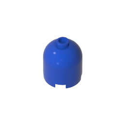 Brick Round 2 x 2 x 1 2/3 Dome Top [Undetermined Stud] #30151 Brick Round 2 x 2 x 1 2/3 Dome Top [Undetermined Stud] #30151 - 50-Blue Lego Block Sets Alternative
