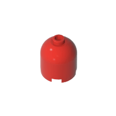 Brick Round 2 x 2 x 1 2/3 Dome Top [Undetermined Stud] #30151 Brick Round 2 x 2 x 1 2/3 Dome Top [Undetermined Stud] #30151 - 10-Red Lego Block Sets Alternative