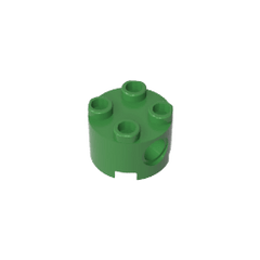 Brick Round 2 x 2 with Pin Holes #17485 Brick Round 2 x 2 with Pin Holes #17485 - 40-Green Lego Block Sets Alternative