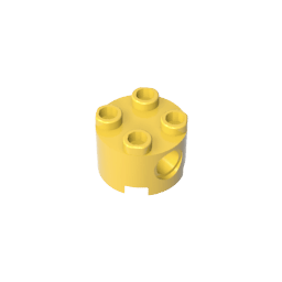Brick Round 2 x 2 with Pin Holes #17485 – mocpixel