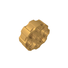 Large Figure Weapon, Barrel with 2 Pin Holes and 3 Axle Holes #98585 Large Figure Weapon, Barrel with 2 Pin Holes and 3 Axle Holes #98585 - 35-Pearl Gold Lego Block Sets Alternative