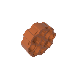 Large Figure Weapon, Barrel with 2 Pin Holes and 3 Axle Holes #98585 Large Figure Weapon, Barrel with 2 Pin Holes and 3 Axle Holes #98585 - 83-Dark Orange Lego Block Sets Alternative