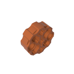 Large Figure Weapon, Barrel with 2 Pin Holes and 3 Axle Holes #98585 Large Figure Weapon, Barrel with 2 Pin Holes and 3 Axle Holes #98585 - 83-Dark Orange Lego Block Sets Alternative