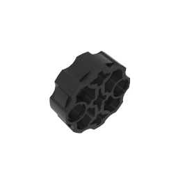 Large Figure Weapon, Barrel with 2 Pin Holes and 3 Axle Holes #98585 Large Figure Weapon, Barrel with 2 Pin Holes and 3 Axle Holes #98585 - 80-Black Lego Block Sets Alternative
