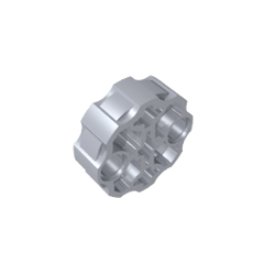 Large Figure Weapon, Barrel with 2 Pin Holes and 3 Axle Holes #98585 Large Figure Weapon, Barrel with 2 Pin Holes and 3 Axle Holes #98585 - 73-Flat Silver Lego Block Sets Alternative
