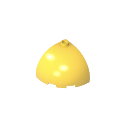 Brick Round Corner 3 x 3 x 2 Dome Top #88293 Brick Round Corner 3 x 3 x 2 Dome Top #88293 - 30-Yellow Lego Block Sets Alternative