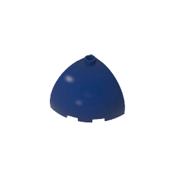 Brick Round Corner 3 x 3 x 2 Dome Top #88293 Brick Round Corner 3 x 3 x 2 Dome Top #88293 - 55-Dark Blue Lego Block Sets Alternative