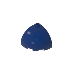 Brick Round Corner 3 x 3 x 2 Dome Top #88293 Brick Round Corner 3 x 3 x 2 Dome Top #88293 - 55-Dark Blue Lego Block Sets Alternative