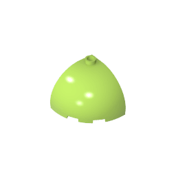 Brick Round Corner 3 x 3 x 2 Dome Top #88293 Brick Round Corner 3 x 3 x 2 Dome Top #88293 - 42-Lime Lego Block Sets Alternative